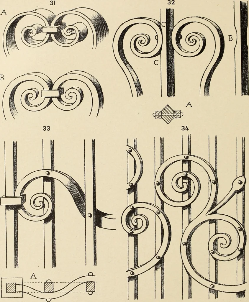 An illustration from Méthode de composition ornementale, 1905, leaf 161