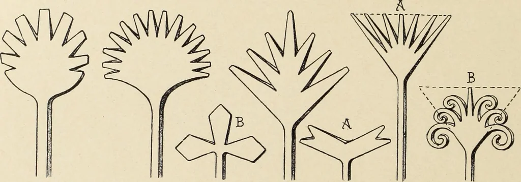 An illustration from Méthode de composition ornementale, 1905, leaf 165