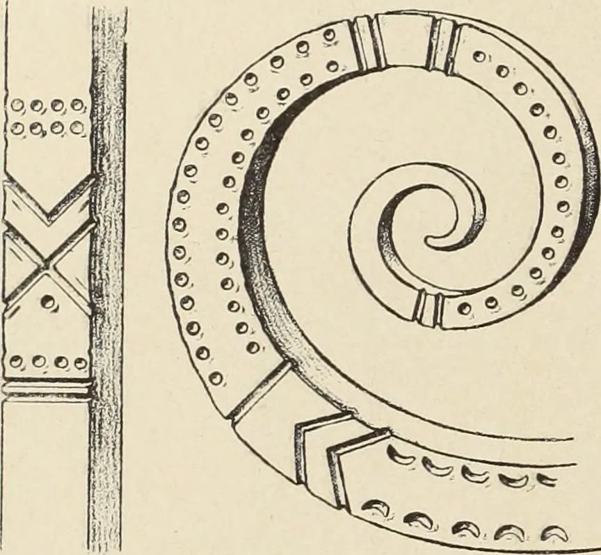 An illustration from Méthode de composition ornementale, 1905, leaf 167