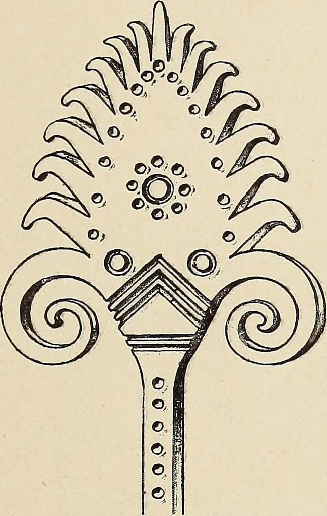 An illustration from Méthode de composition ornementale, 1905, leaf 168