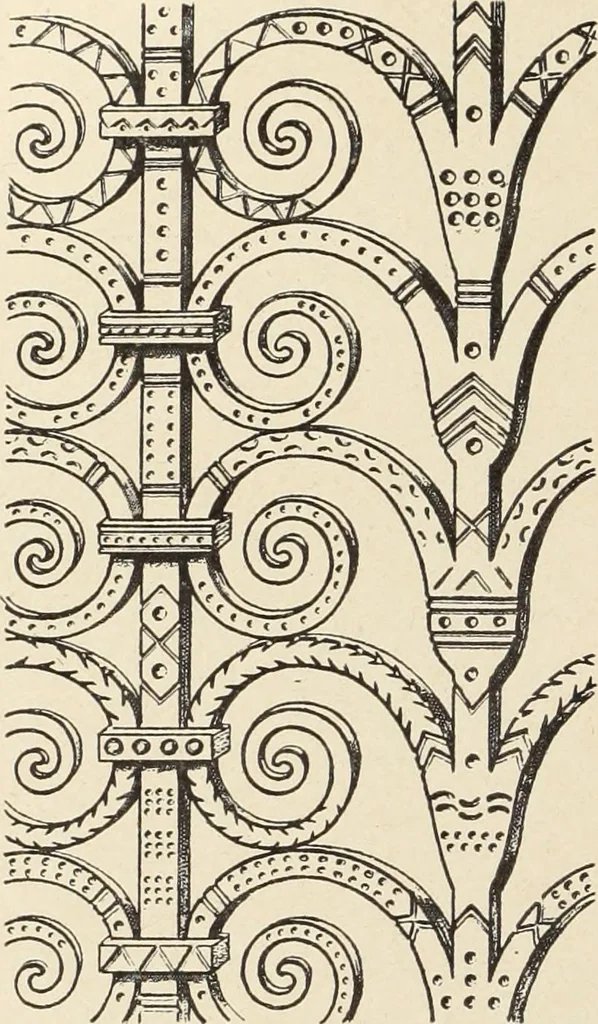 An illustration from Méthode de composition ornementale, 1905, leaf 169