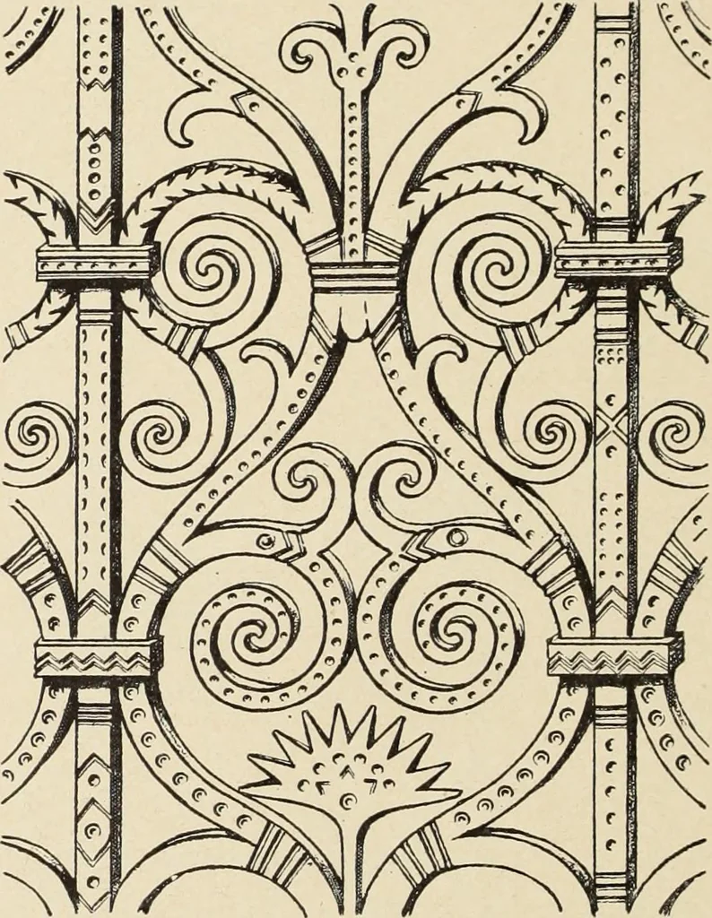 An illustration from Méthode de composition ornementale, 1905, leaf 169