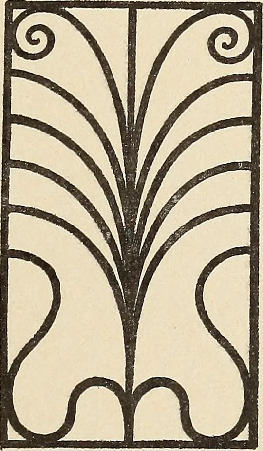An illustration from Méthode de composition ornementale, 1905, leaf 174
