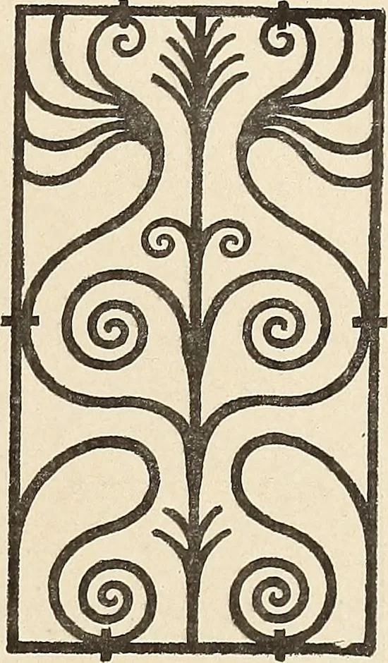 An illustration from Méthode de composition ornementale, 1905, leaf 174