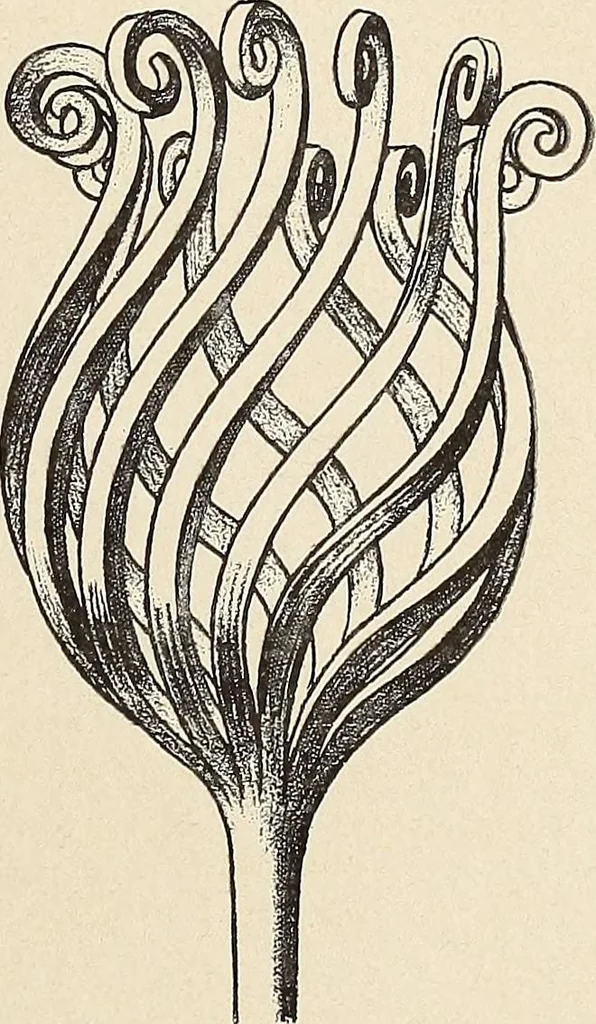 An illustration from Méthode de composition ornementale, 1905, leaf 180
