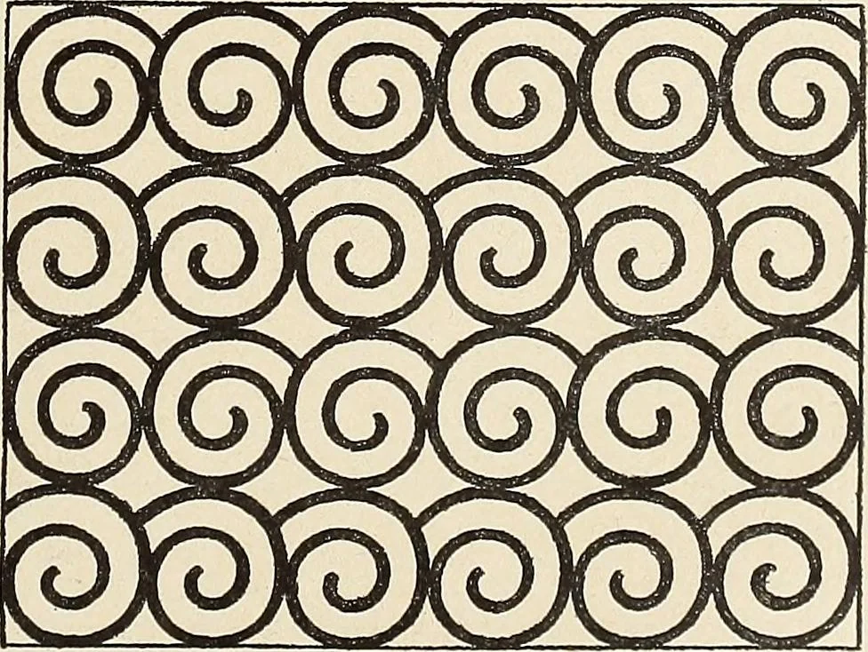 An illustration from Méthode de composition ornementale, 1905, leaf 182