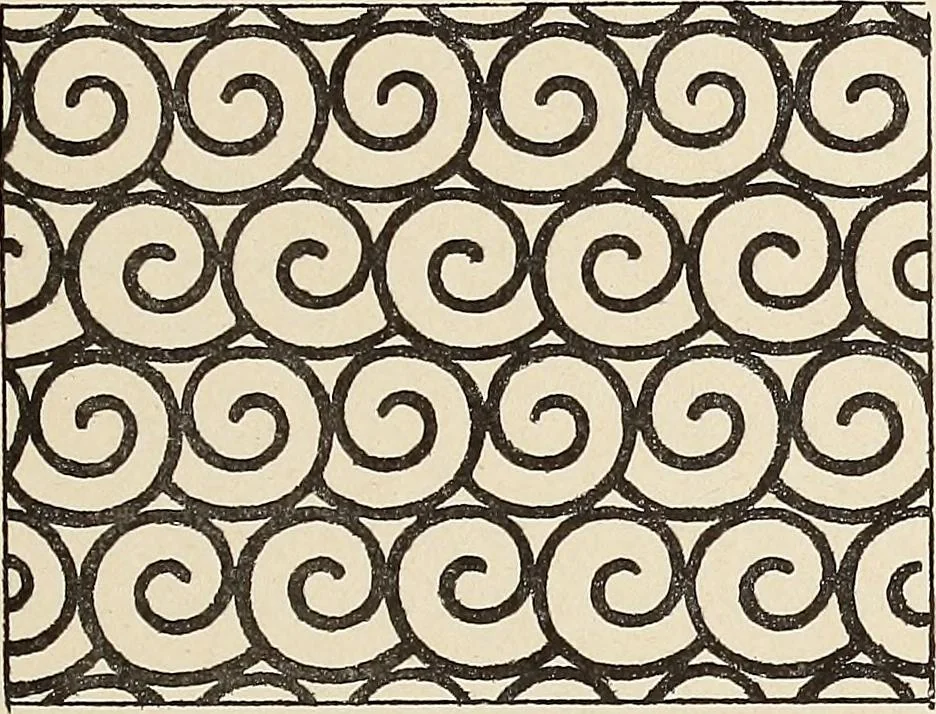 An illustration from Méthode de composition ornementale, 1905, leaf 184