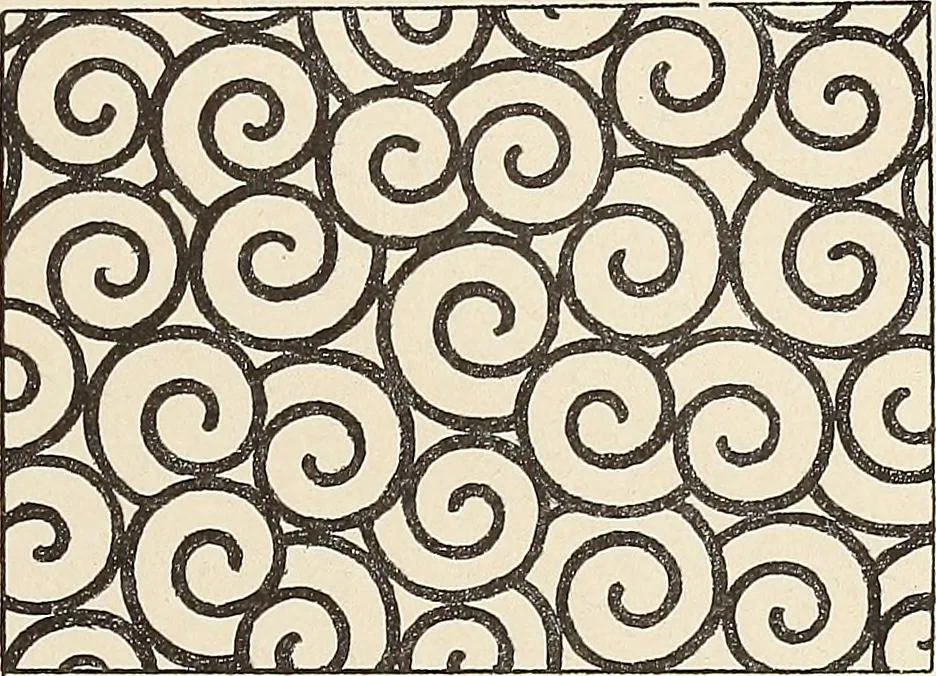 An illustration from Méthode de composition ornementale, 1905, leaf 184