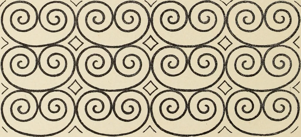 An illustration from Méthode de composition ornementale, 1905, leaf 185