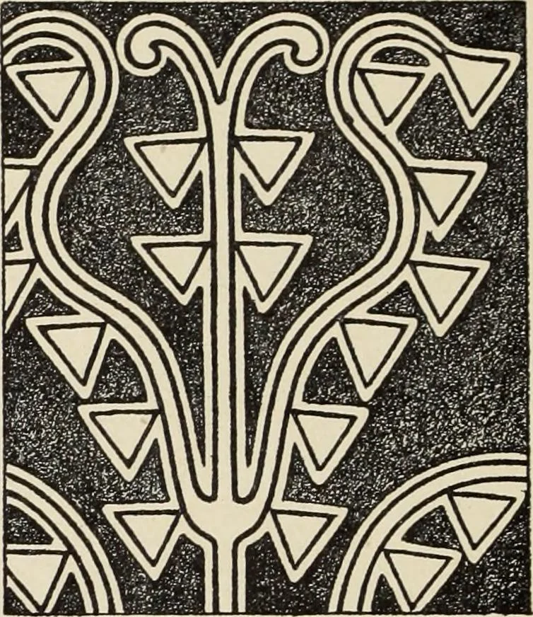 An illustration from Méthode de composition ornementale, 1905, leaf 199