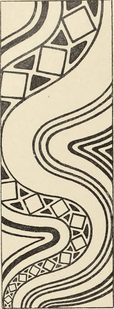 An illustration from Méthode de composition ornementale, 1905, leaf 201