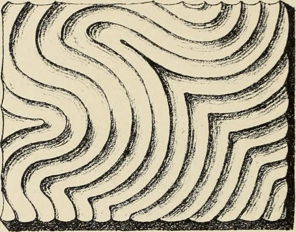 An illustration from Méthode de composition ornementale, 1905, leaf 203