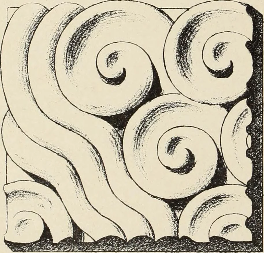 An illustration from Méthode de composition ornementale, 1905, leaf 203