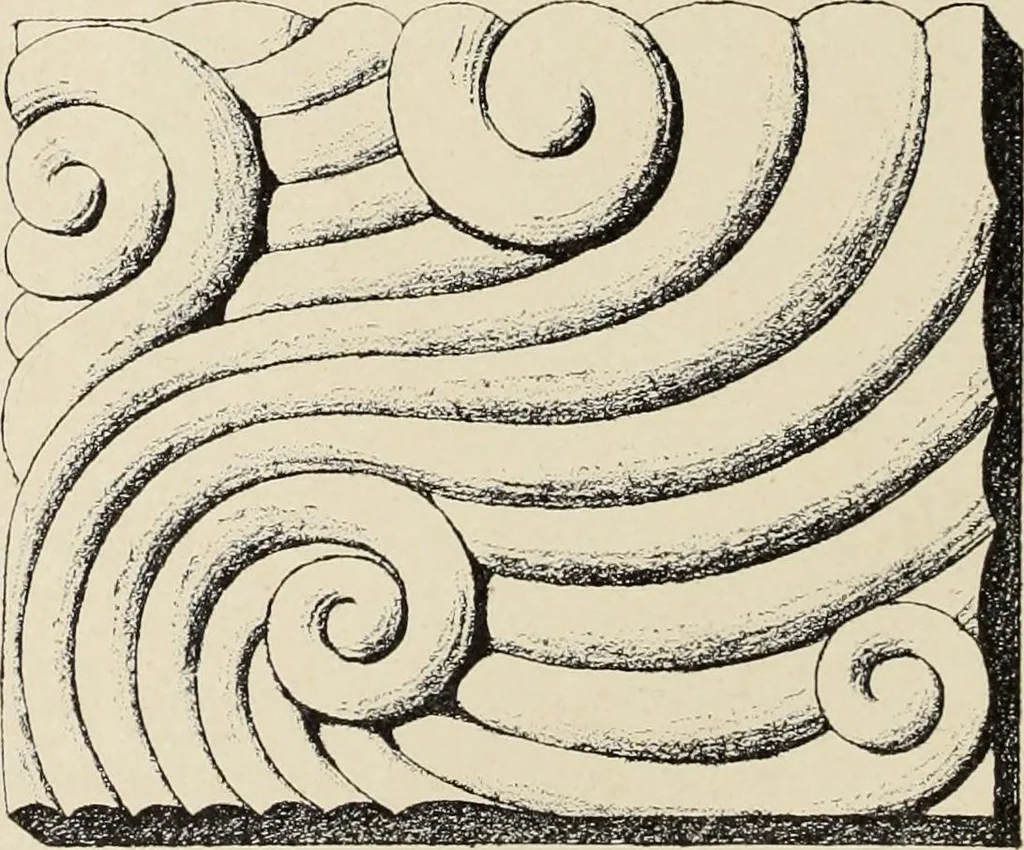 An illustration from Méthode de composition ornementale, 1905, leaf 203