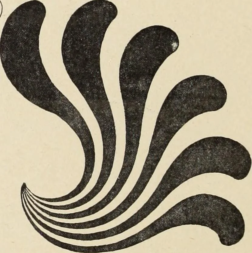 An illustration from Méthode de composition ornementale, 1905, leaf 207