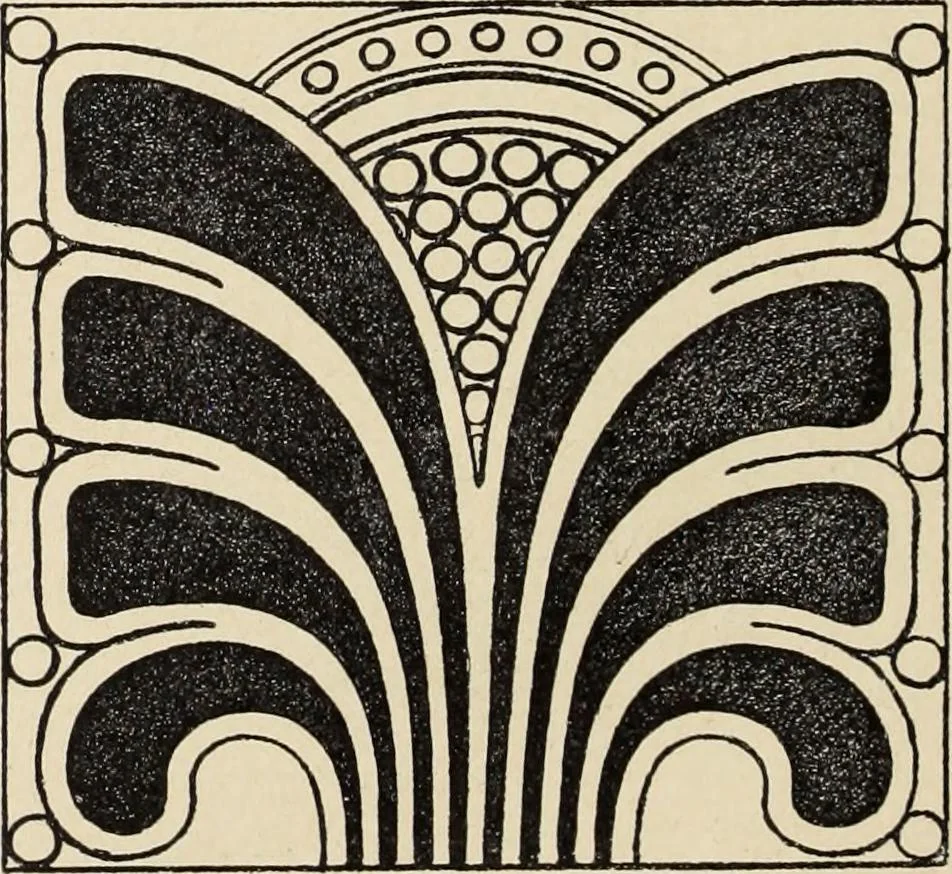 An illustration from Méthode de composition ornementale, 1905, leaf 209
