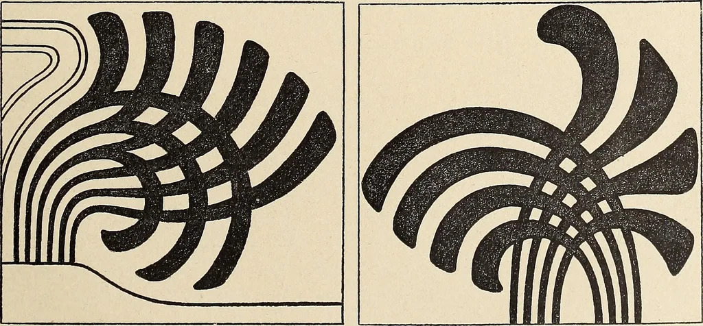 An illustration from Méthode de composition ornementale, 1905, leaf 210