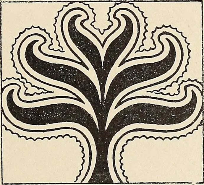 An illustration from Méthode de composition ornementale, 1905, leaf 214