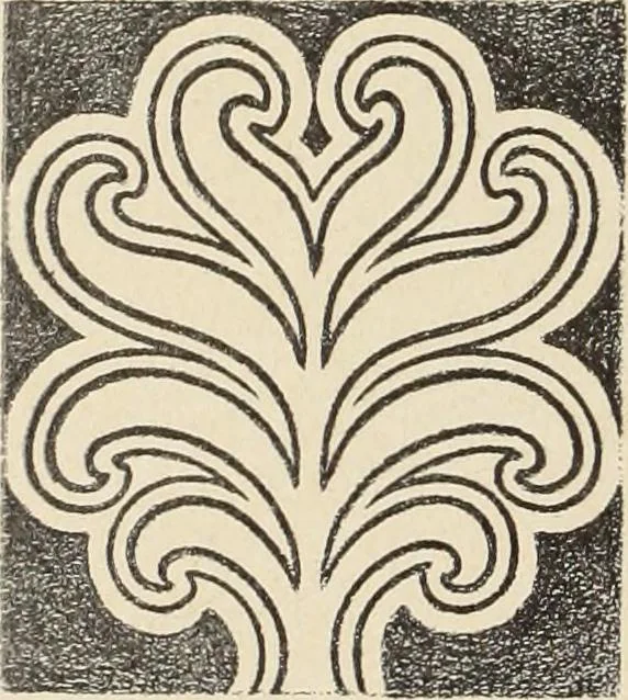 An illustration from Méthode de composition ornementale, 1905, leaf 215