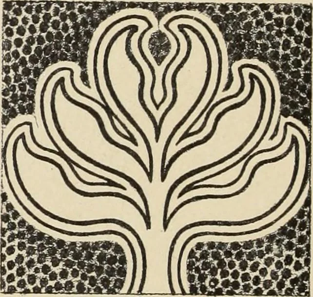 An illustration from Méthode de composition ornementale, 1905, leaf 215