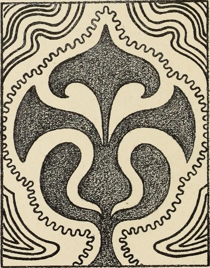 An illustration from Méthode de composition ornementale, 1905, leaf 217