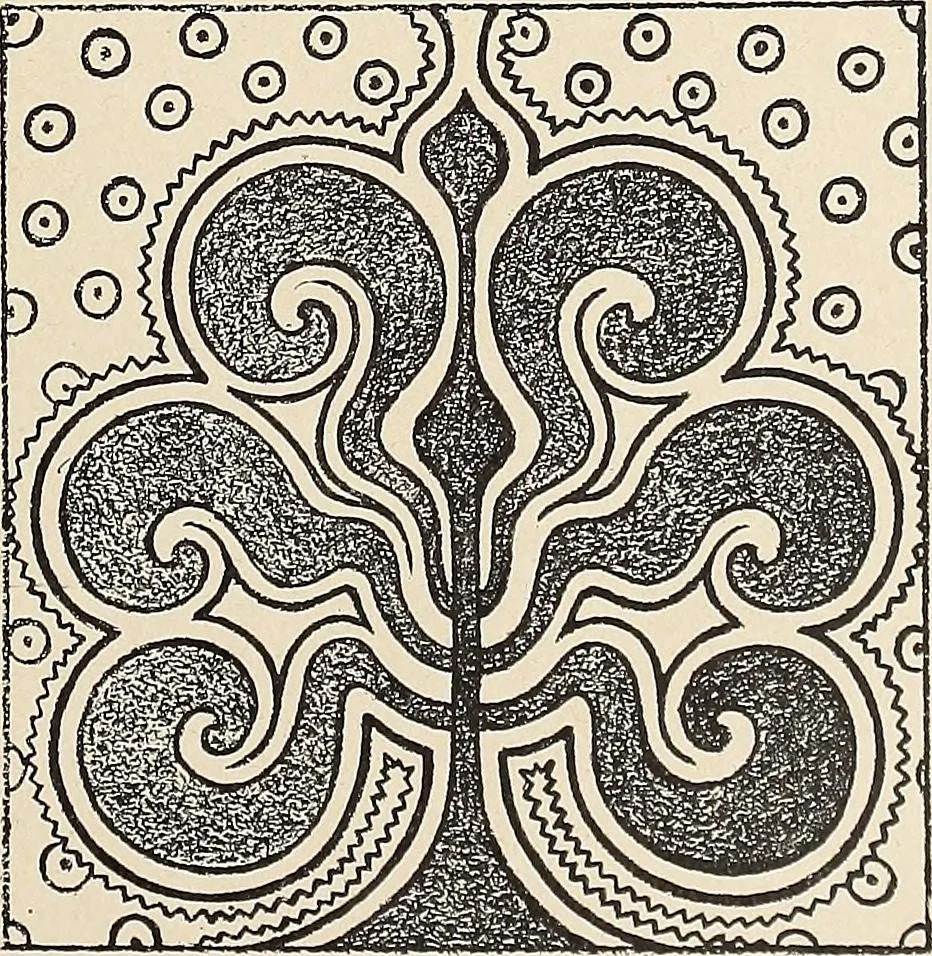 An illustration from Méthode de composition ornementale, 1905, leaf 218