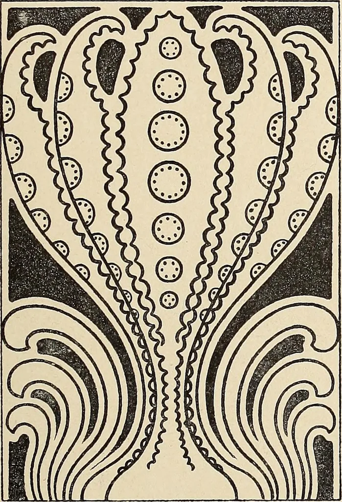 An illustration from Méthode de composition ornementale, 1905, leaf 220