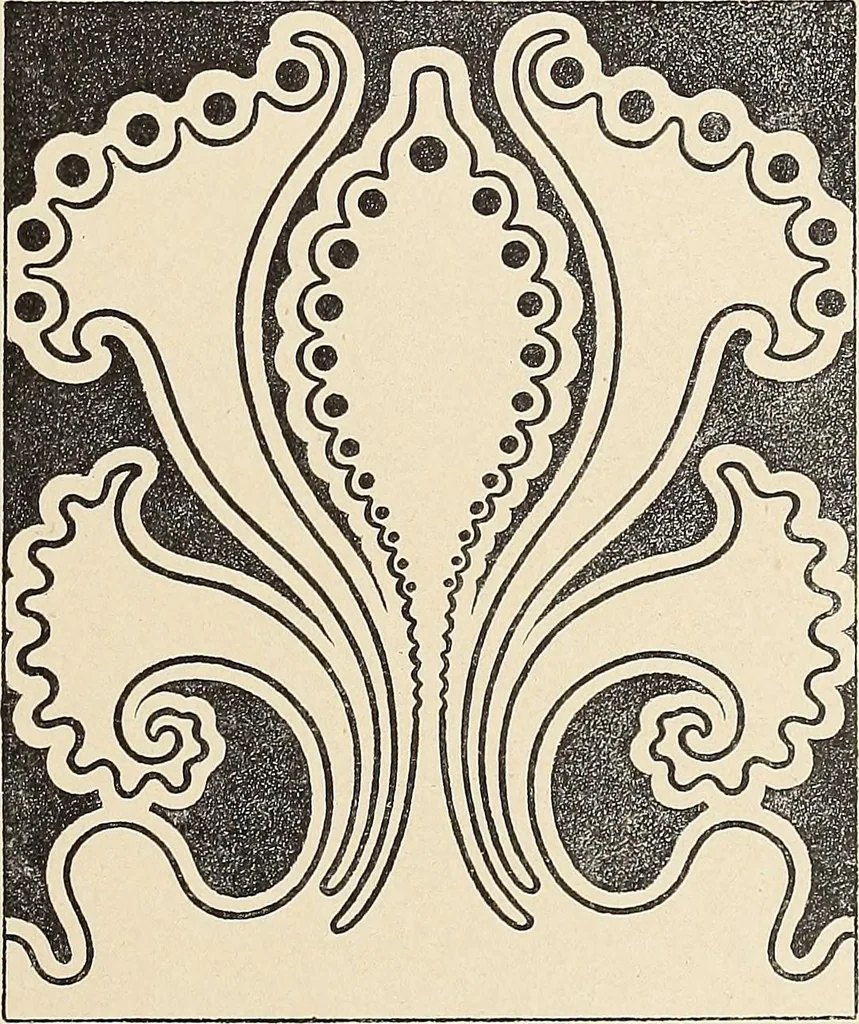 An illustration from Méthode de composition ornementale, 1905, leaf 220