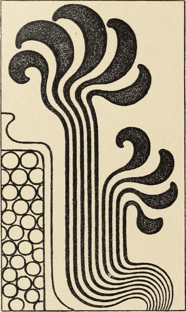 An illustration from Méthode de composition ornementale, 1905, leaf 221