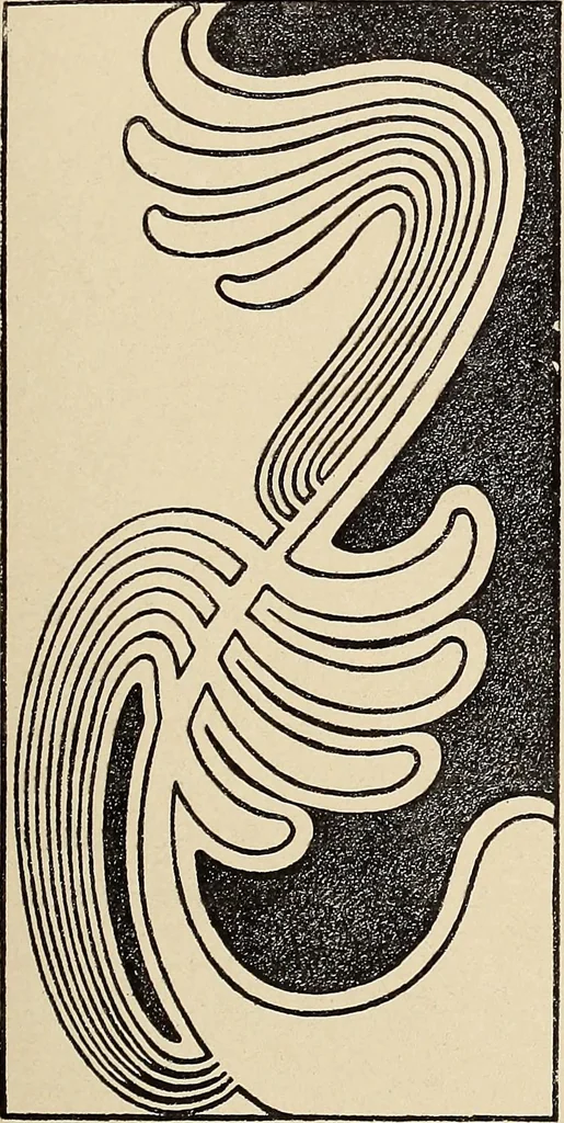 An illustration from Méthode de composition ornementale, 1905, leaf 222