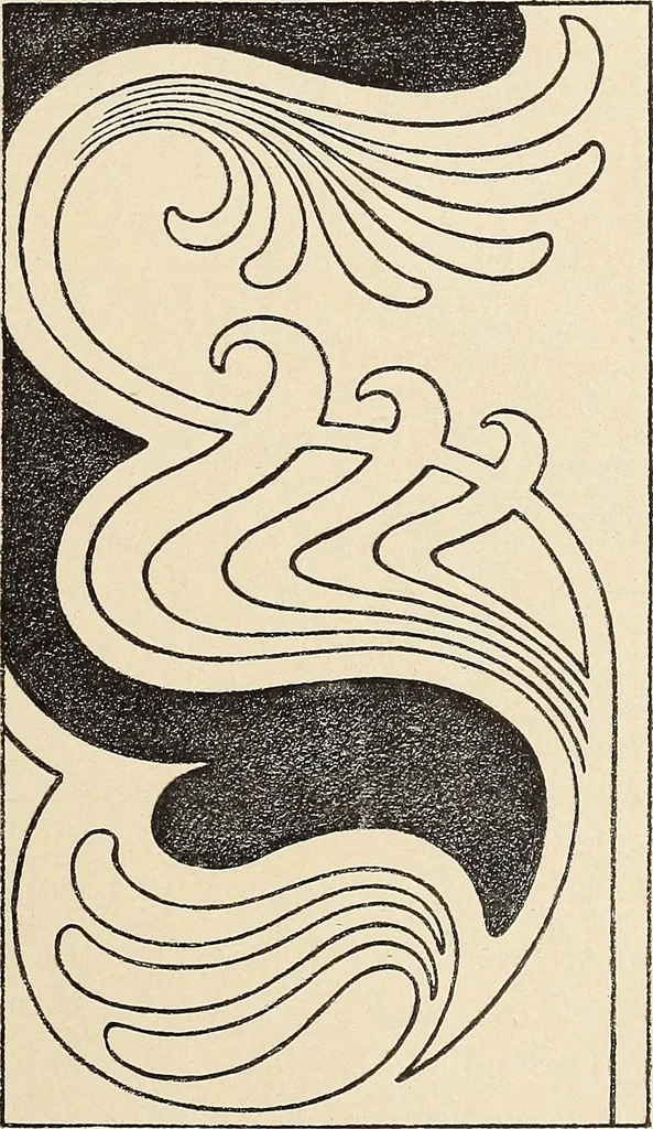 An illustration from Méthode de composition ornementale, 1905, leaf 222