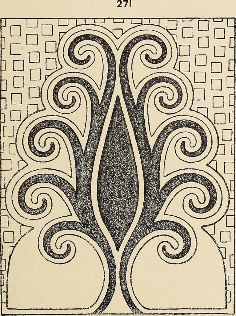 An illustration from Méthode de composition ornementale, 1905, leaf 224