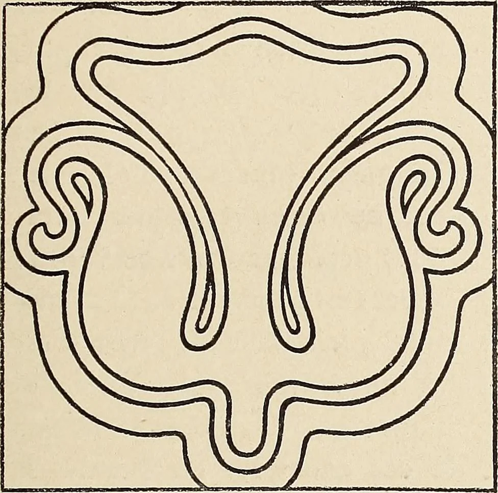 An illustration from Méthode de composition ornementale, 1905, leaf 228