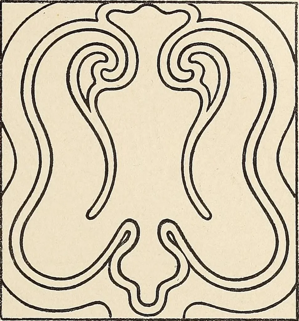 An illustration from Méthode de composition ornementale, 1905, leaf 228