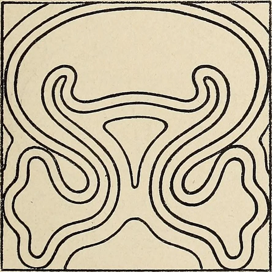 An illustration from Méthode de composition ornementale, 1905, leaf 228