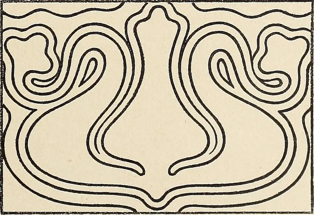An illustration from Méthode de composition ornementale, 1905, leaf 228
