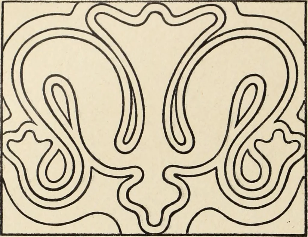 An illustration from Méthode de composition ornementale, 1905, leaf 229