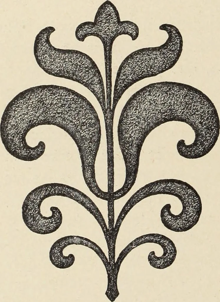 An illustration from Méthode de composition ornementale, 1905, leaf 231