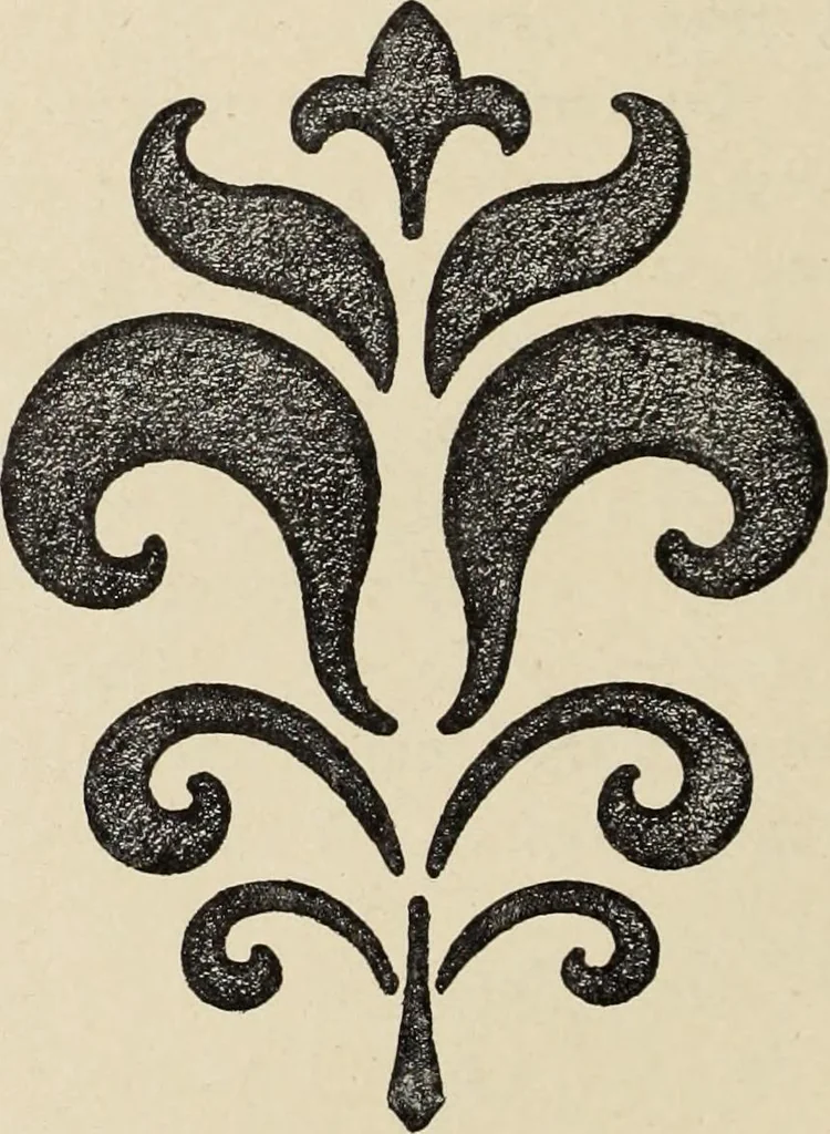 An illustration from Méthode de composition ornementale, 1905, leaf 231