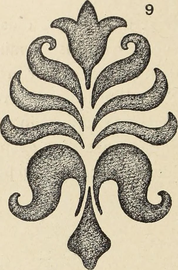 An illustration from Méthode de composition ornementale, 1905, leaf 233