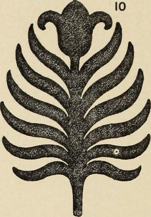 An illustration from Méthode de composition ornementale, 1905, leaf 233