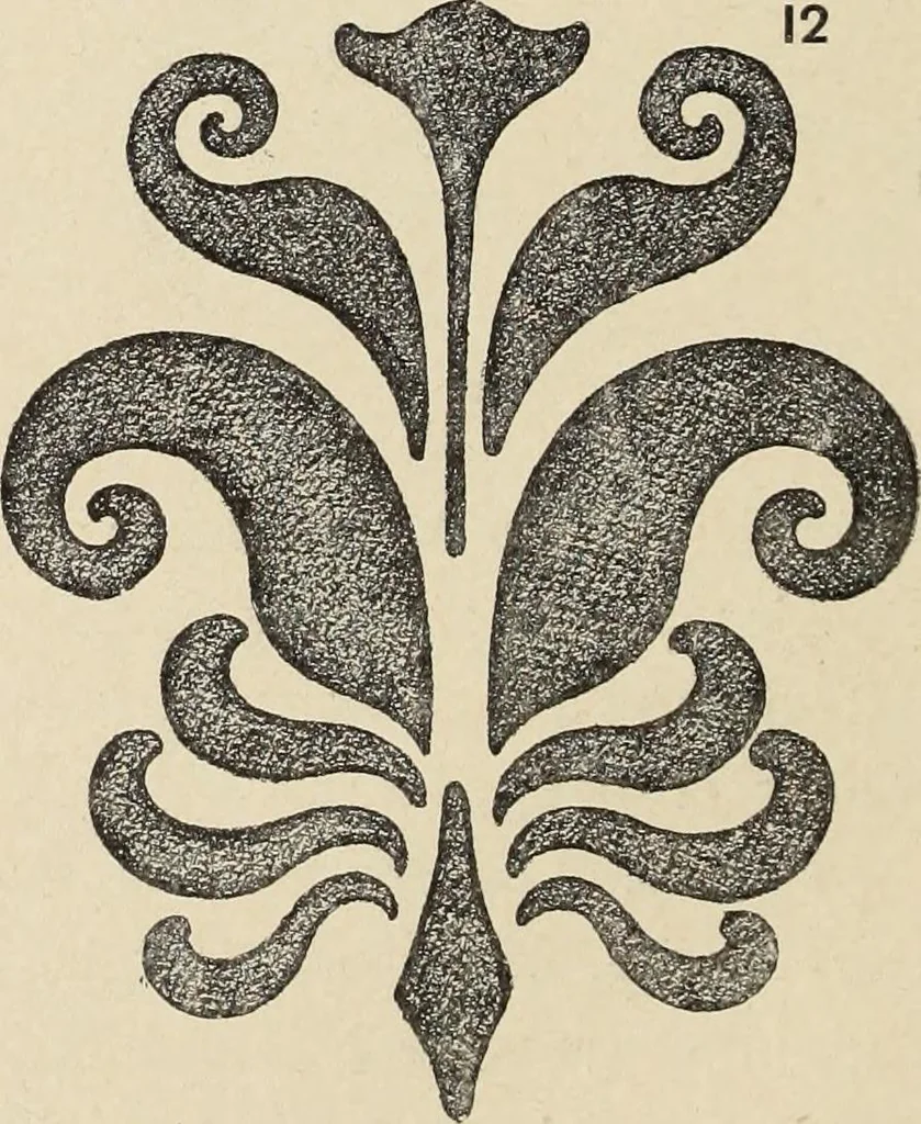 An illustration from Méthode de composition ornementale, 1905, leaf 233