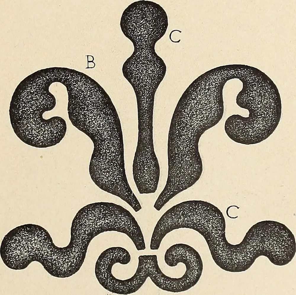 An illustration from Méthode de composition ornementale, 1905, leaf 234