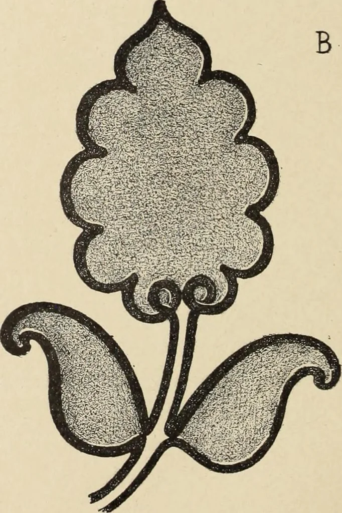 An illustration from Méthode de composition ornementale, 1905, leaf 239