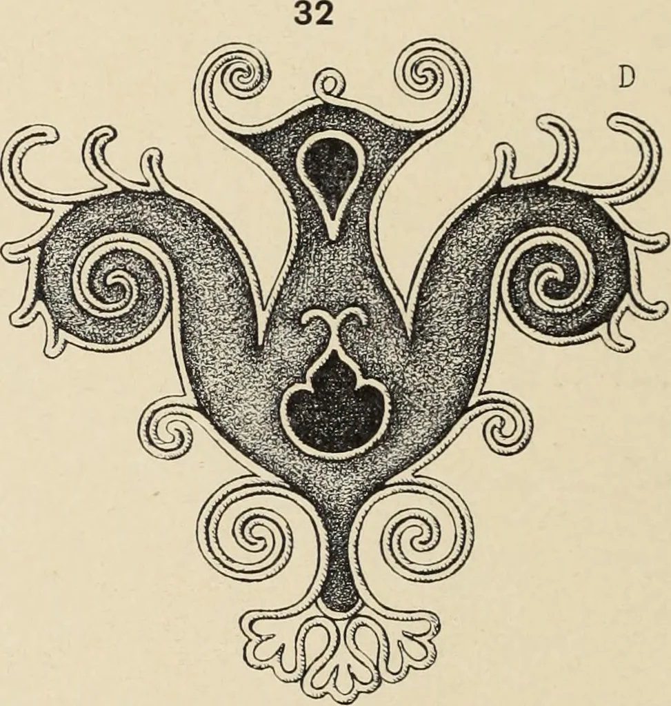 An illustration from Méthode de composition ornementale, 1905, leaf 241