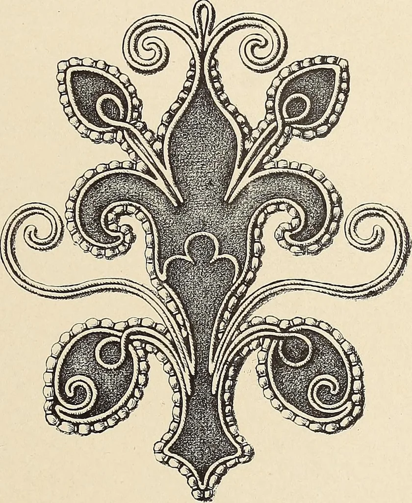 An illustration from Méthode de composition ornementale, 1905, leaf 242