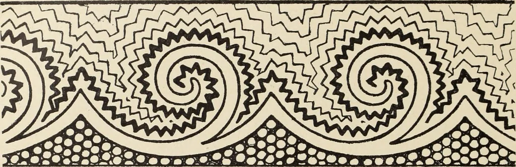 An illustration from Méthode de composition ornementale, 1905, leaf 255