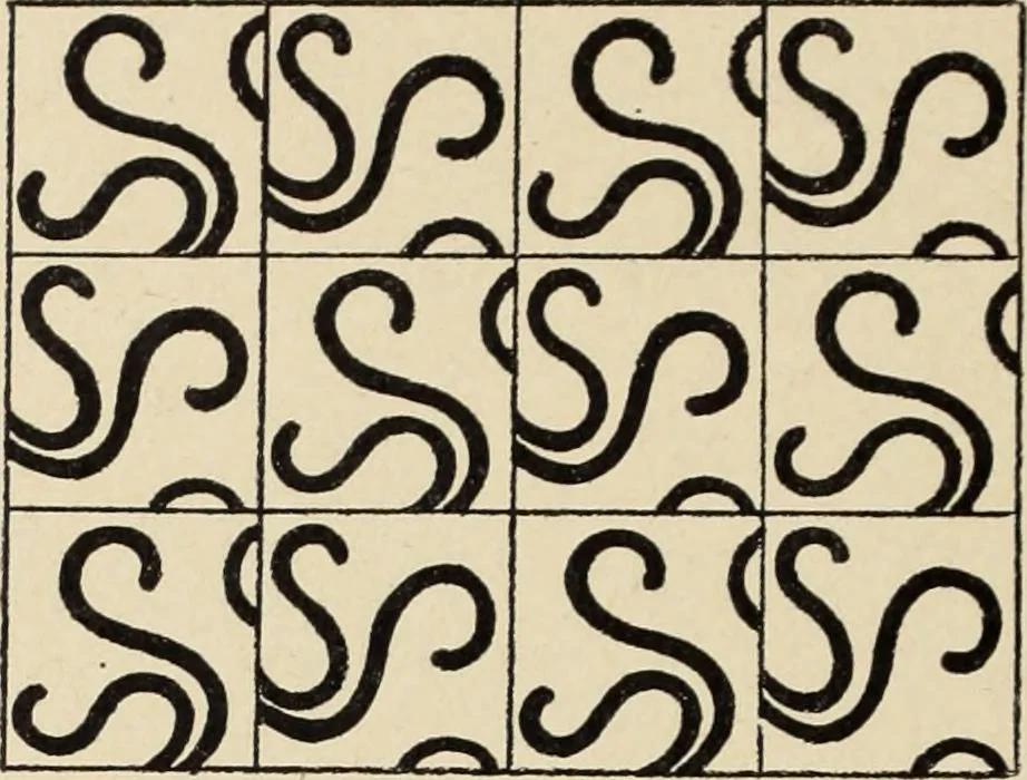 An illustration from Méthode de composition ornementale, 1905, leaf 277