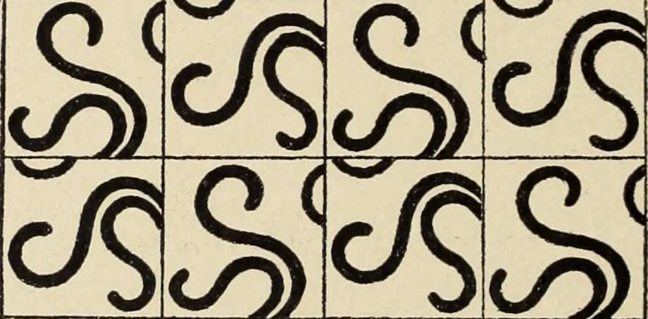 An illustration from Méthode de composition ornementale, 1905, leaf 277