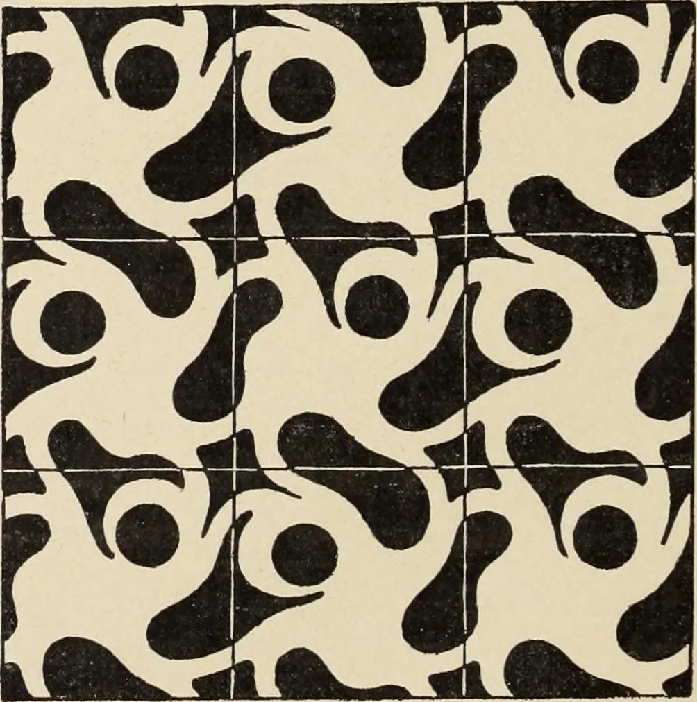 An illustration from Méthode de composition ornementale, 1905, leaf 279